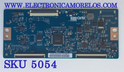 T-CON ORIGINAL PARA TV VIZIO / NUMERO DE PARTE 55-55T45.C11 / 55T45 C02 CTRL / 5555T45C11 / PENEL TPT550WR-QVN10.U REV:SB0AE / DISPLAY T550QVN10.0 / MODELO M55Q6M-K01 / V555-J01